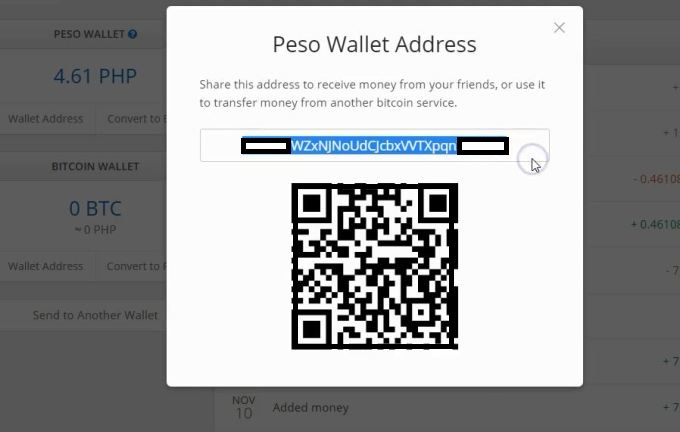 How to get bitcoin wallet address coinsph